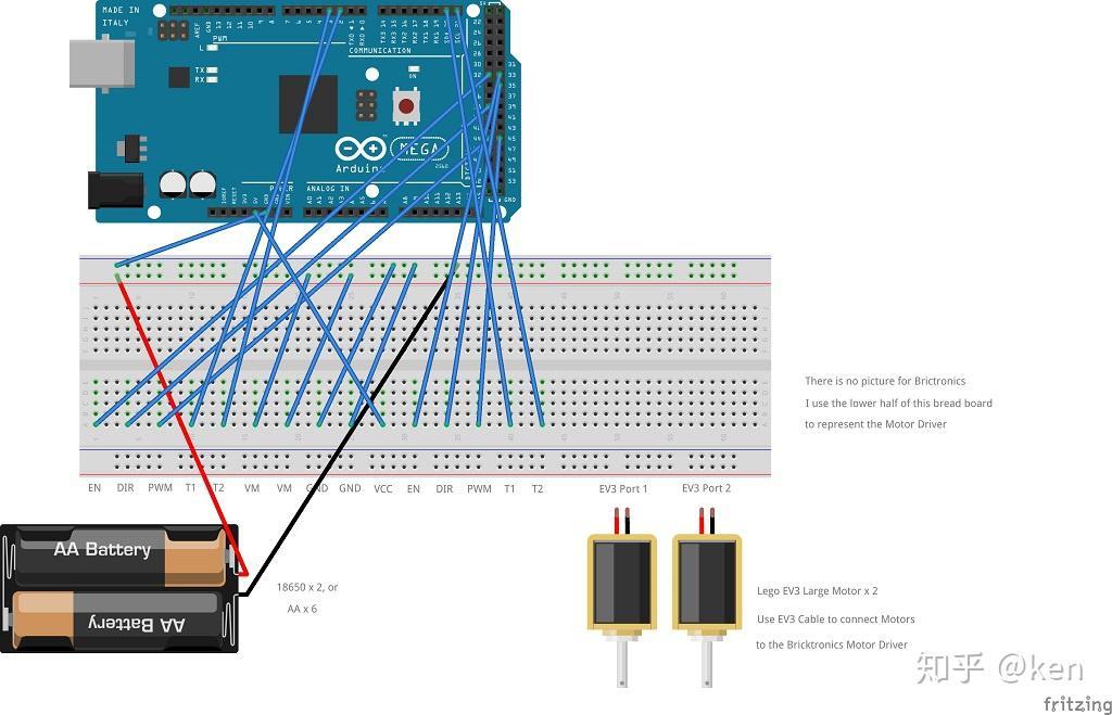 Arduino 高级编程：控制乐高EV3马达